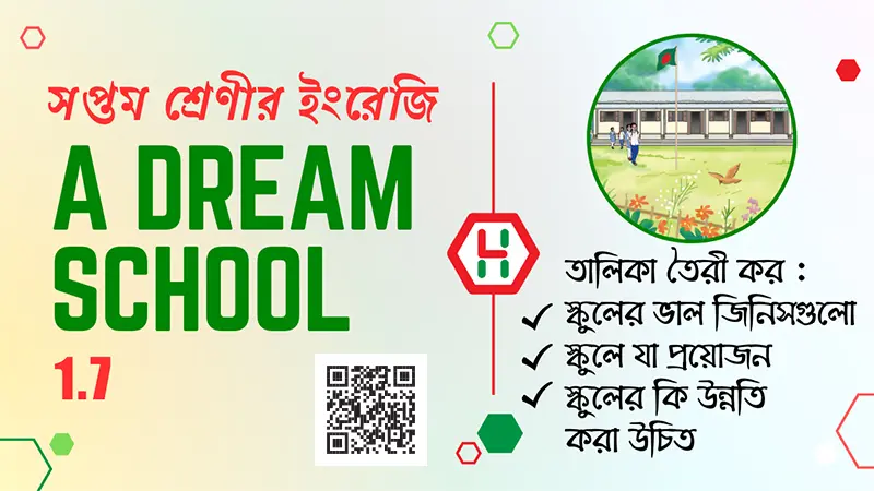 Class 7 English A Dream School