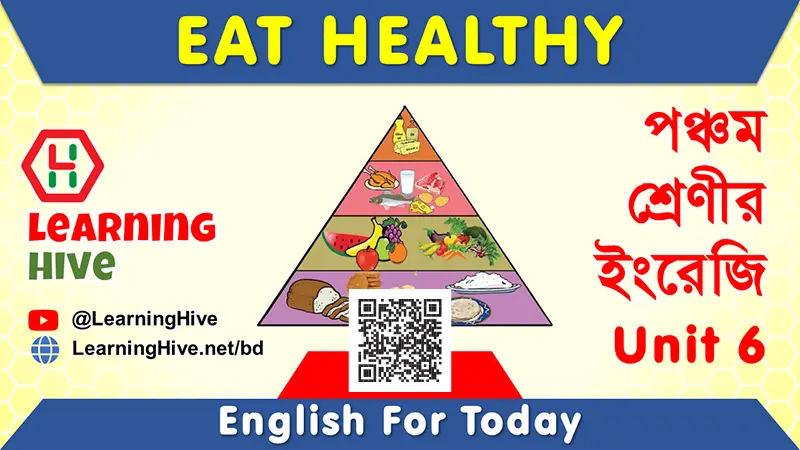 Class Five English - Eat Healthy, Unit 6