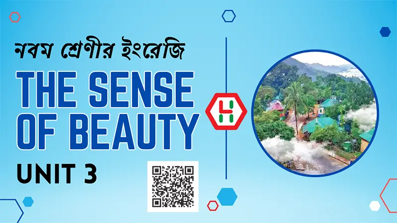 Class Nine English - The Sense of Beauty, Chapter 3